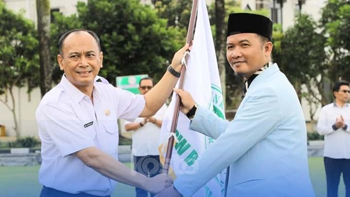 Pemerintah Kota Kota Tasikmalaya Lepas Kafilah Santri ke FASI XII Jabar