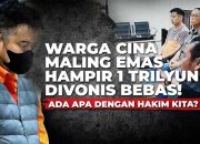 Hakimnya Nekat, Gak Kapok-Kapok! Vonis Ringan Kasus Timah hingga Vonis Bebas Pencuri Emas 774 KG