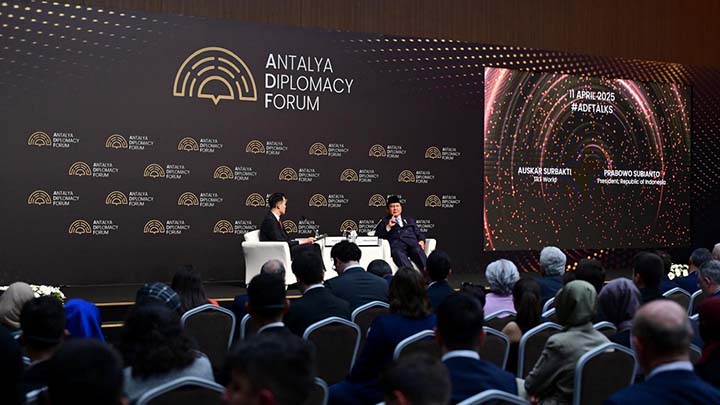 Presiden Prabowo Kritik Negara Adidaya Soal Gaza di Forum Diplomasi Turki