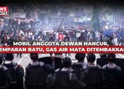 Ricuh Demo DPR! Massa Tolak Gaji Rp100 Juta Anggota Dewan