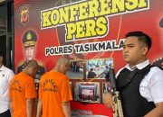 Polisi Ringkus Dua Residivis Spesialis Pencurian Ternak di Tasikmalaya